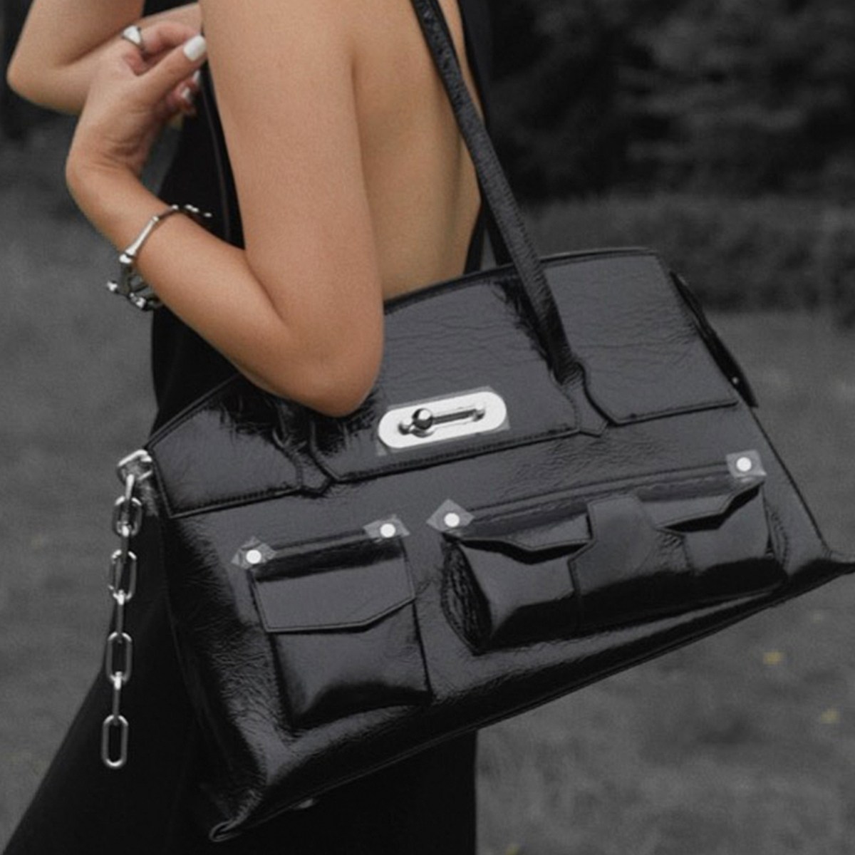 P-202401111318536623.jpg Women Fashion Tote Bag Style:706 - Image 1