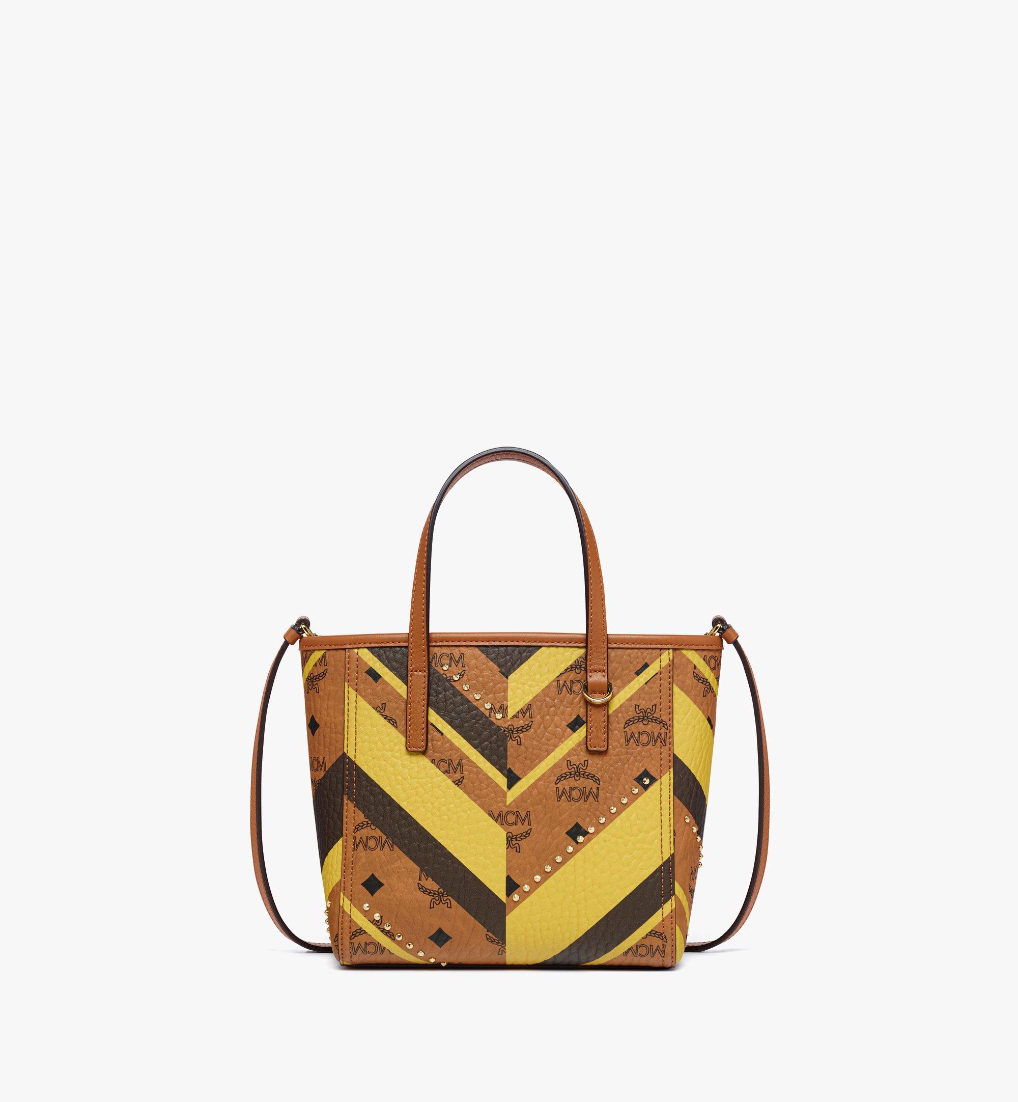 Toni-Mega-Herringbone-Visetos-Top-Zipper-Rivet-Shopping-Bag-1 Women Fashion Tote Bag Style-big:1033 - Image 1
